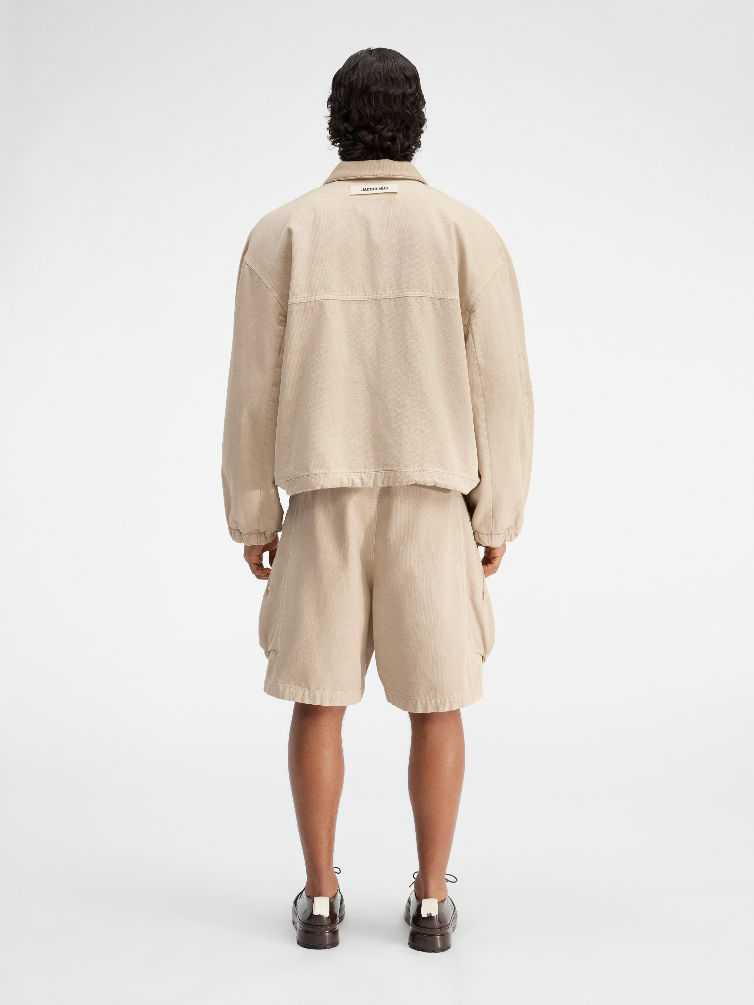 JACQUEMUS Le short cargo Croissant | REVERSIBLE