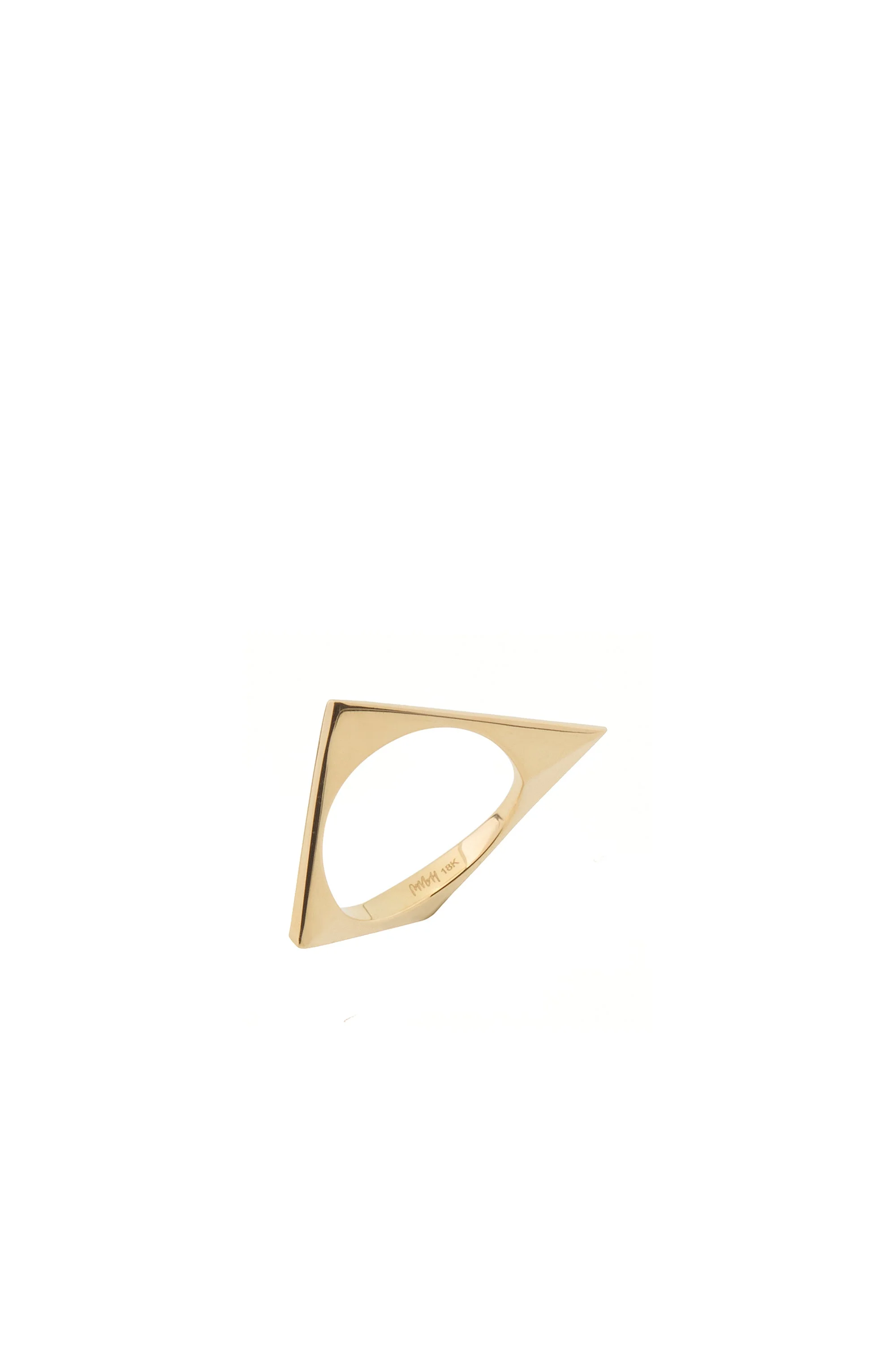 Timber Ring in 18K Yellow Gold - 1