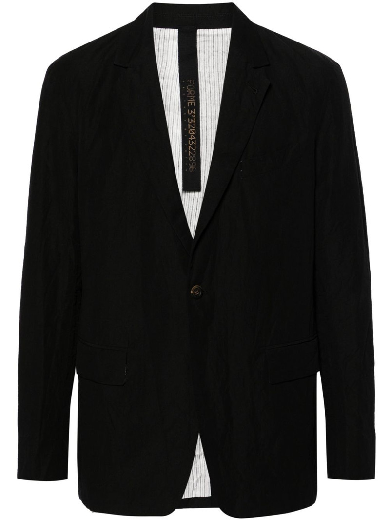 1B Lounge single-breasted blazer 1