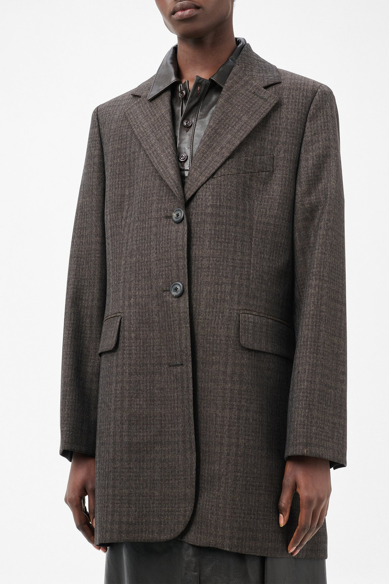 Queens Blazer Brown Dunmore Check 4