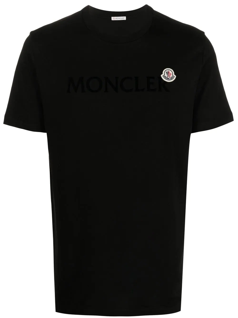 logo-print cotton T-shirt - 1