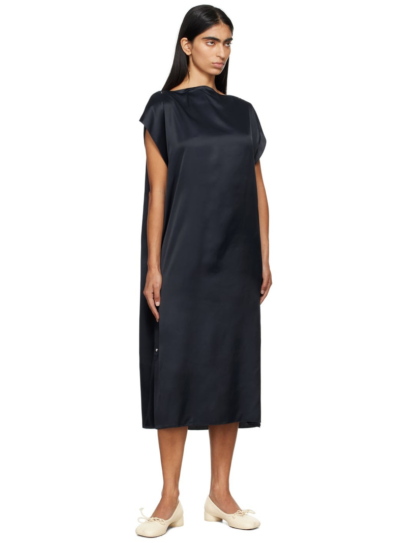 BASERANGE Navy Clavo Midi Dress outlook
