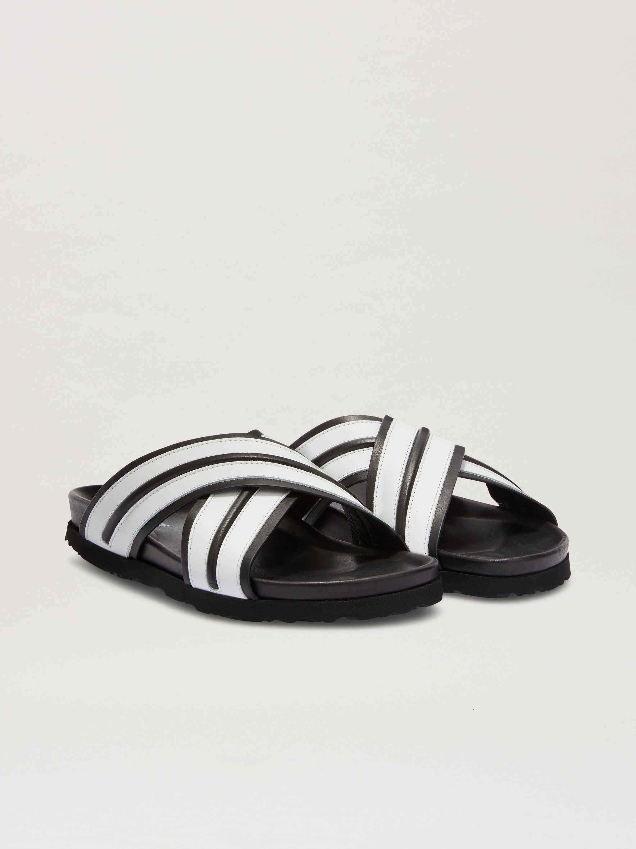 Criss Cross Track Sandals - 2