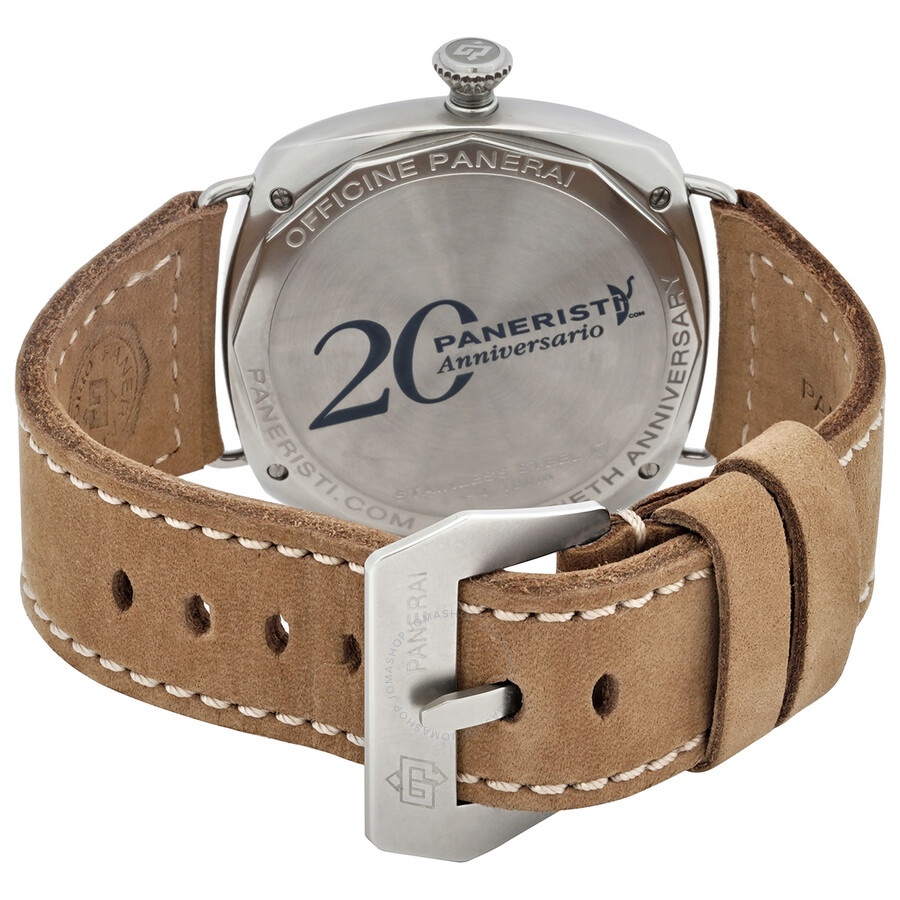Panerai Radiomir Venti Hand Wind Brown Dial Men's Watch PAM02020 - 3