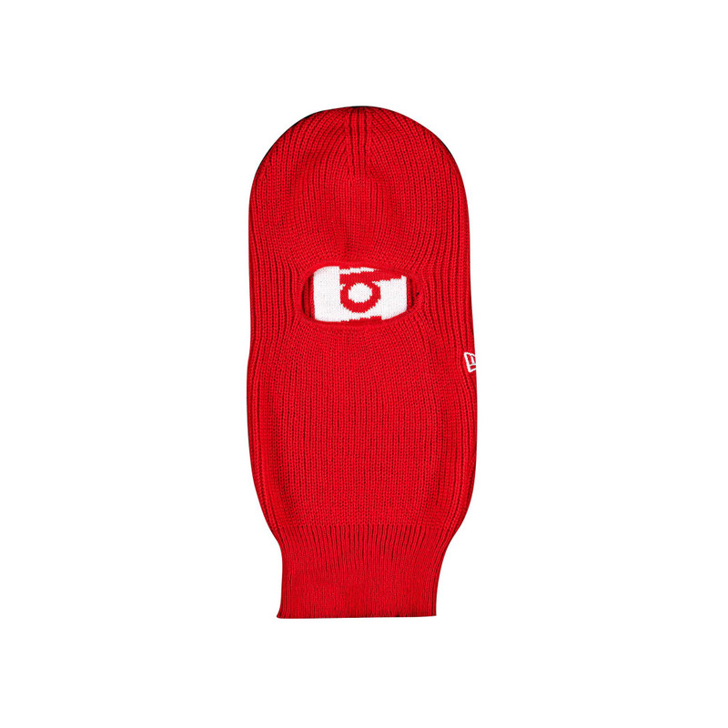 Supreme x New Era Balaclava 'Red' - 1