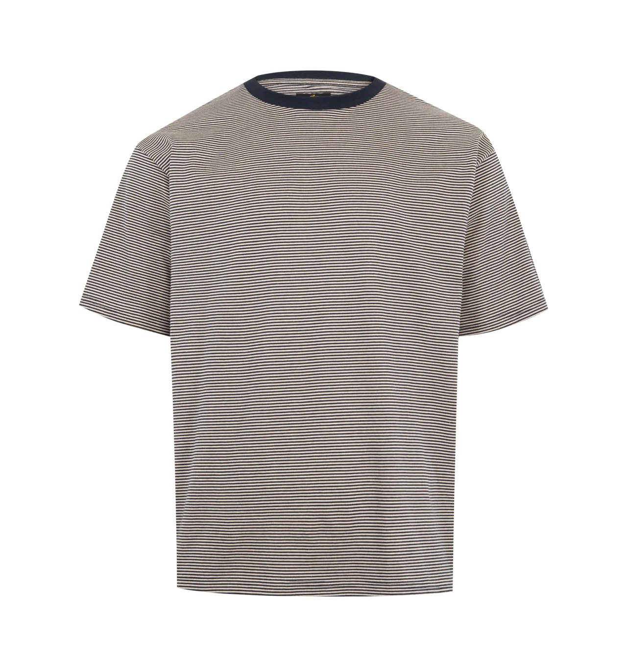S-S CREW NECK TEE - COTTON STRIPE JERSEY - 1