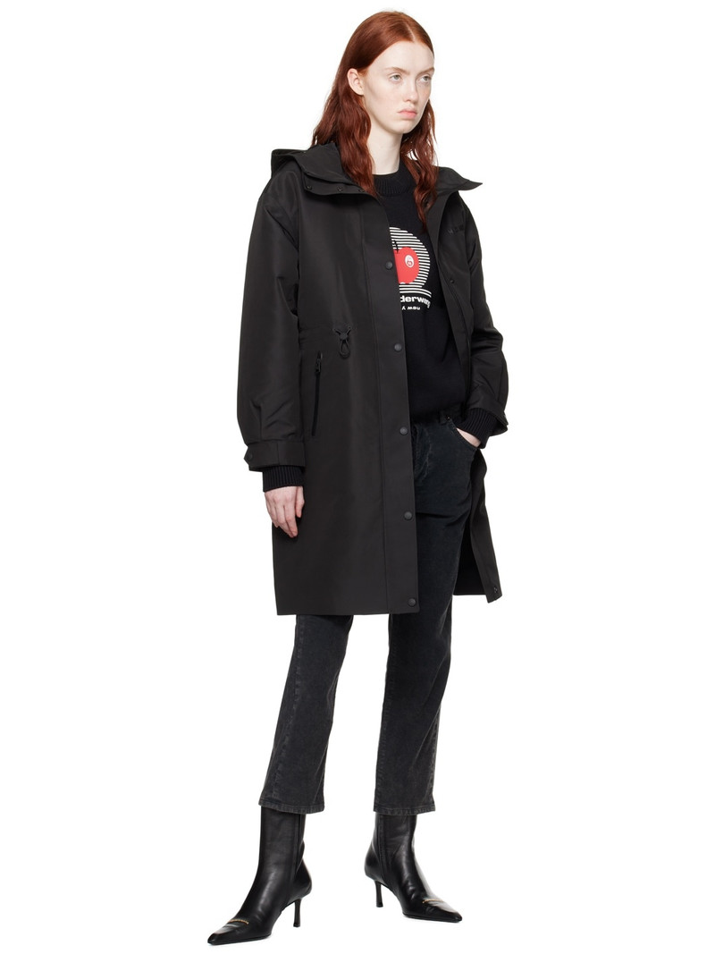 6397 Black Washed Trousers outlook