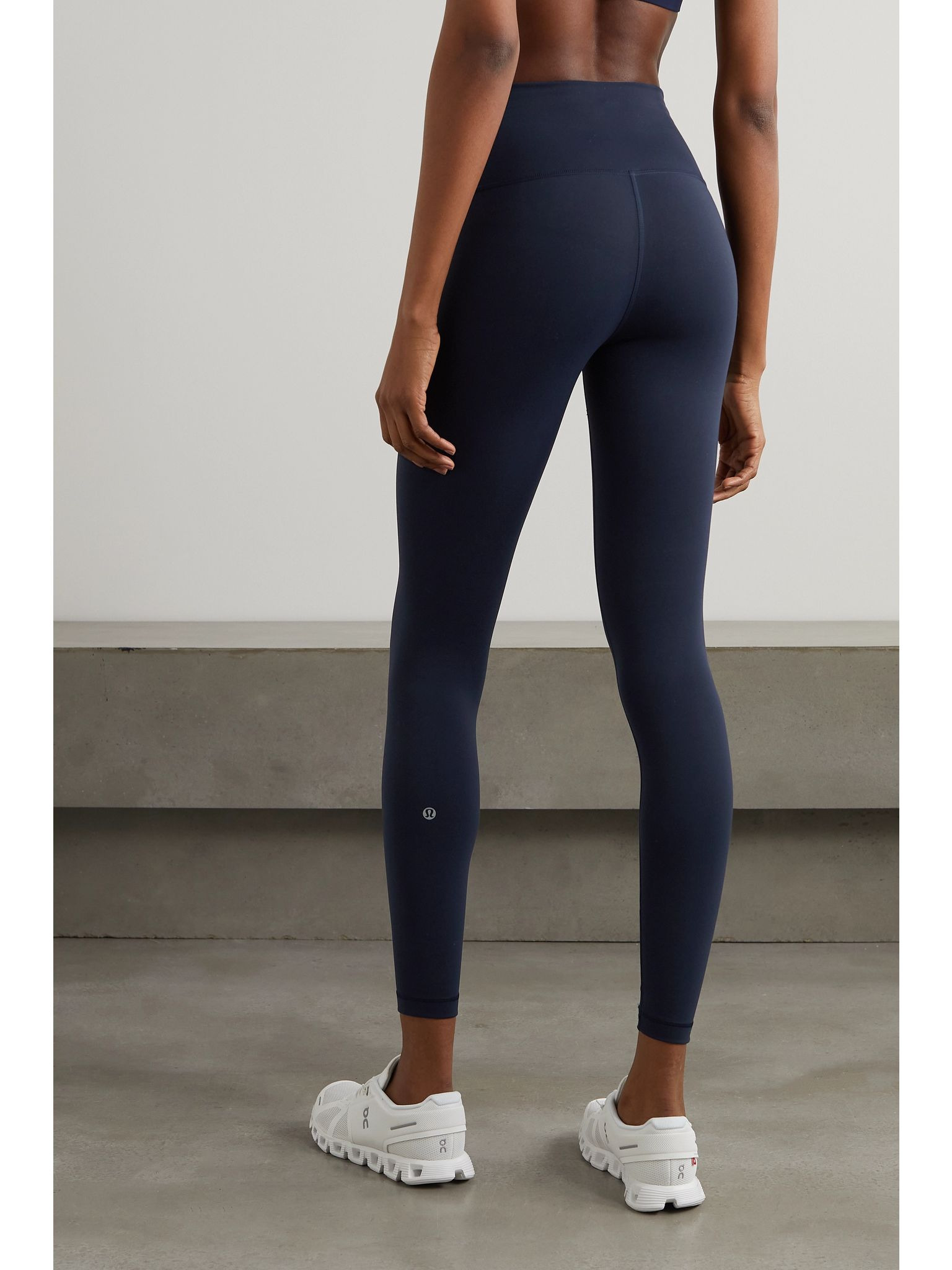 Wunder Train Everlux™ high-rise leggings - 25" Navy - 3