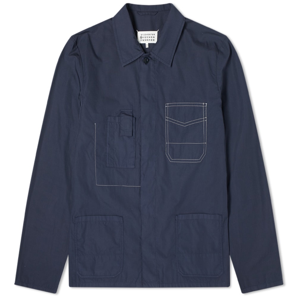 Maison Margiela 10 Ghost Pocket Garment Dyed Overshirt - 1