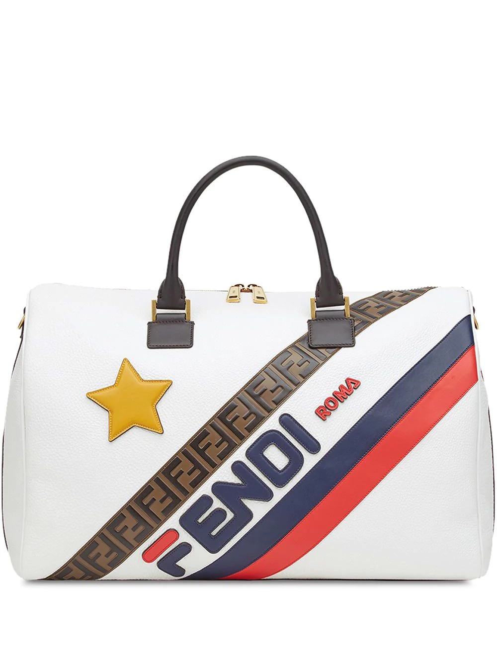 Fendi Mania panelled travel bag - 1