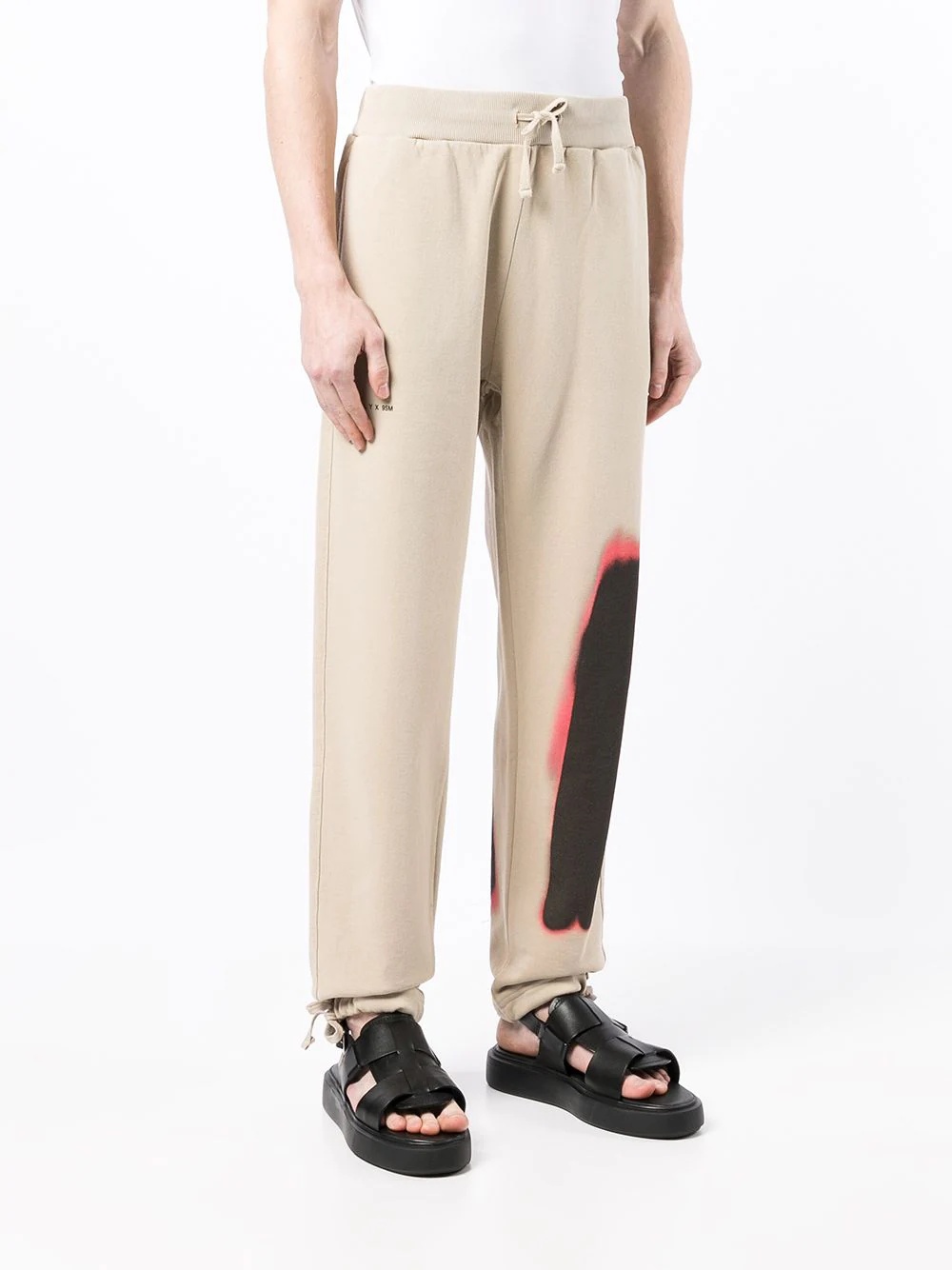 graphic-print track pants - 3