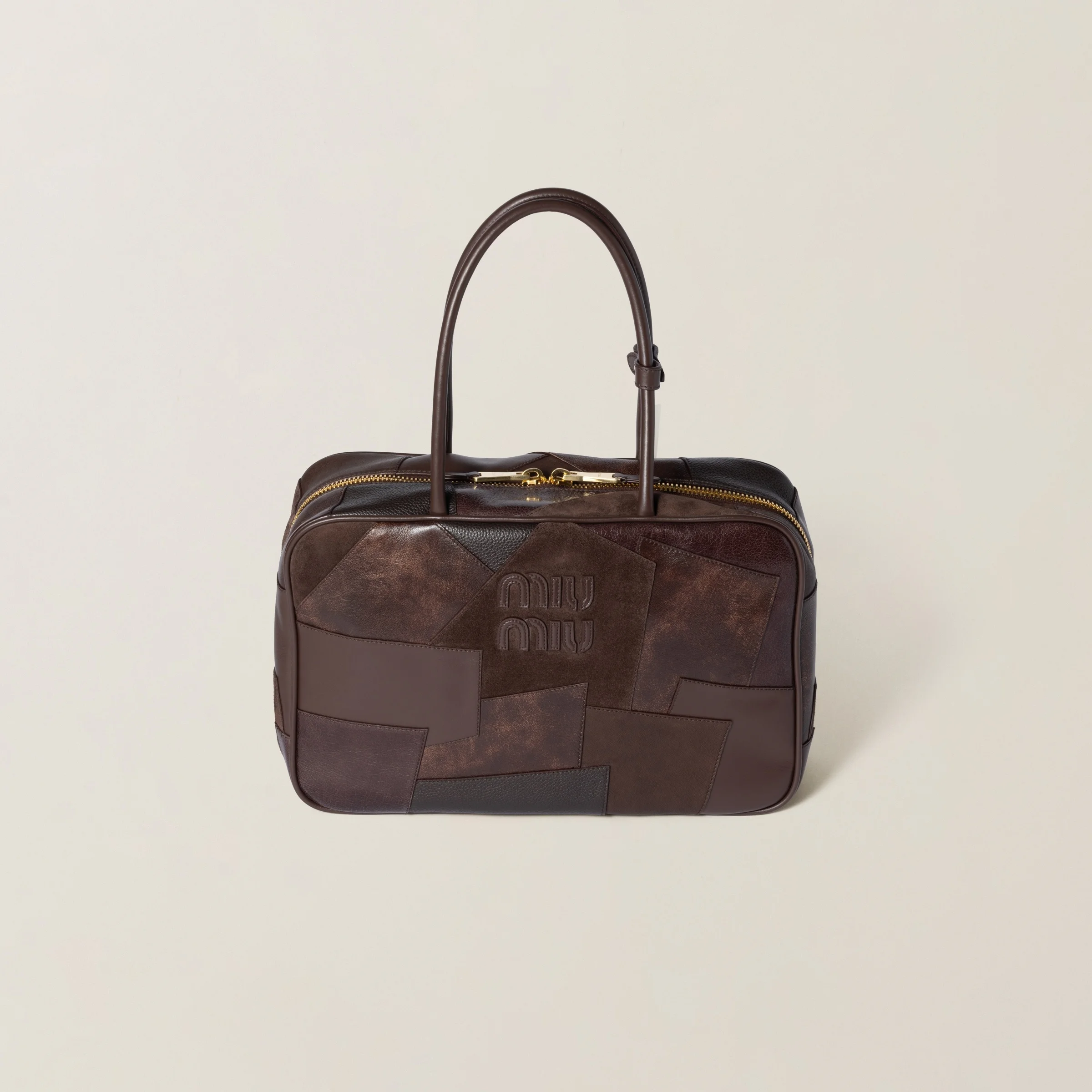 Leather patchwork Beau bag - 1