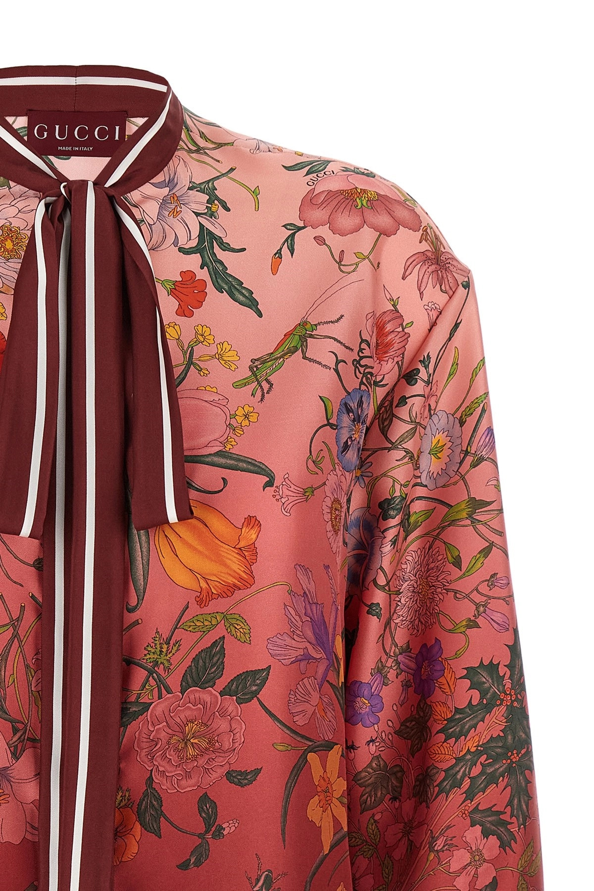 'Gucci Flora' print shirt - 3