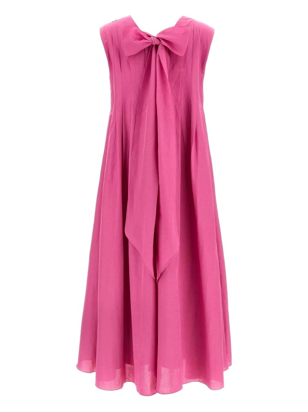 pleated midi dress - 2