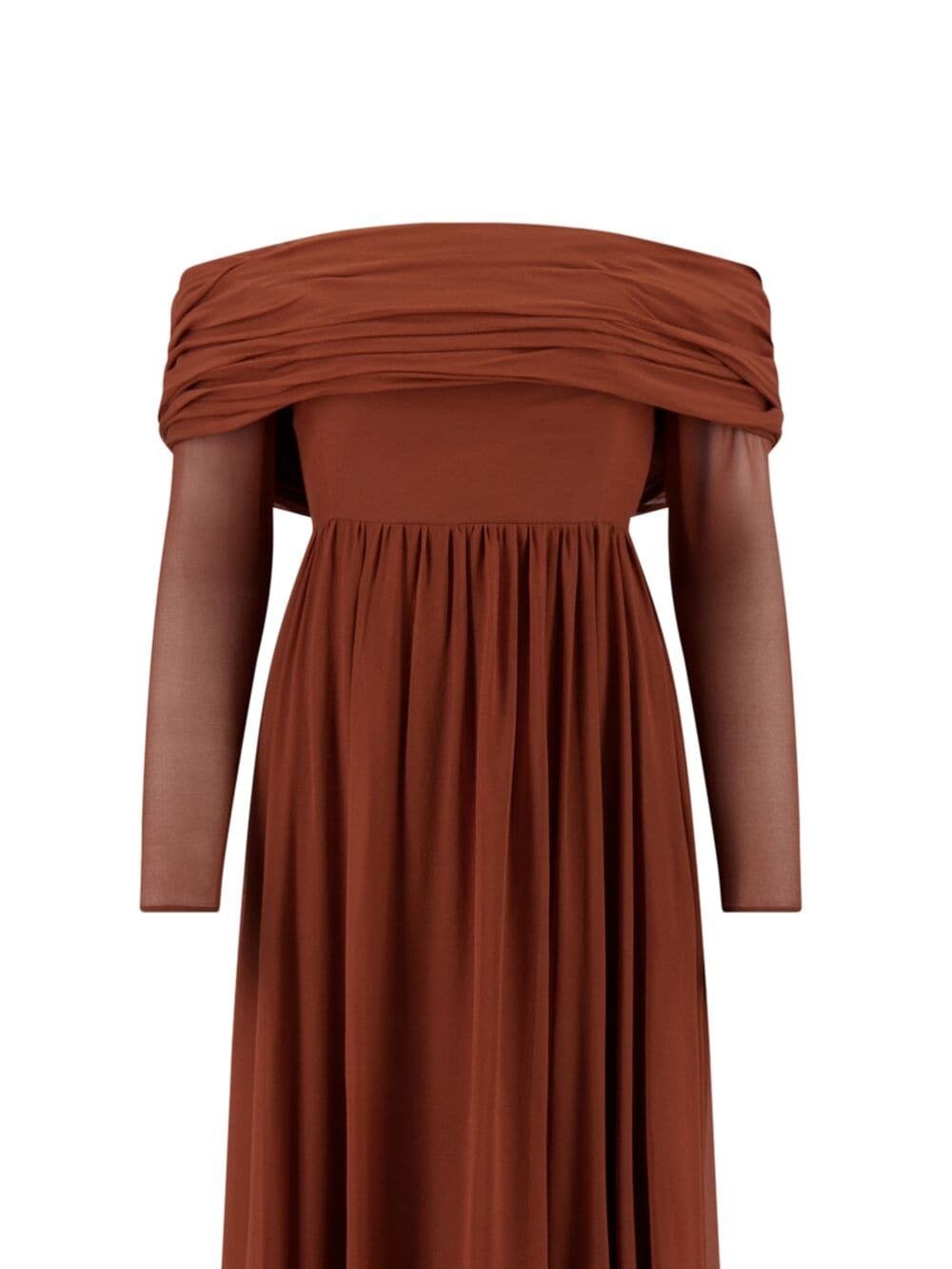 Georgette fully-pleated dress - 2
