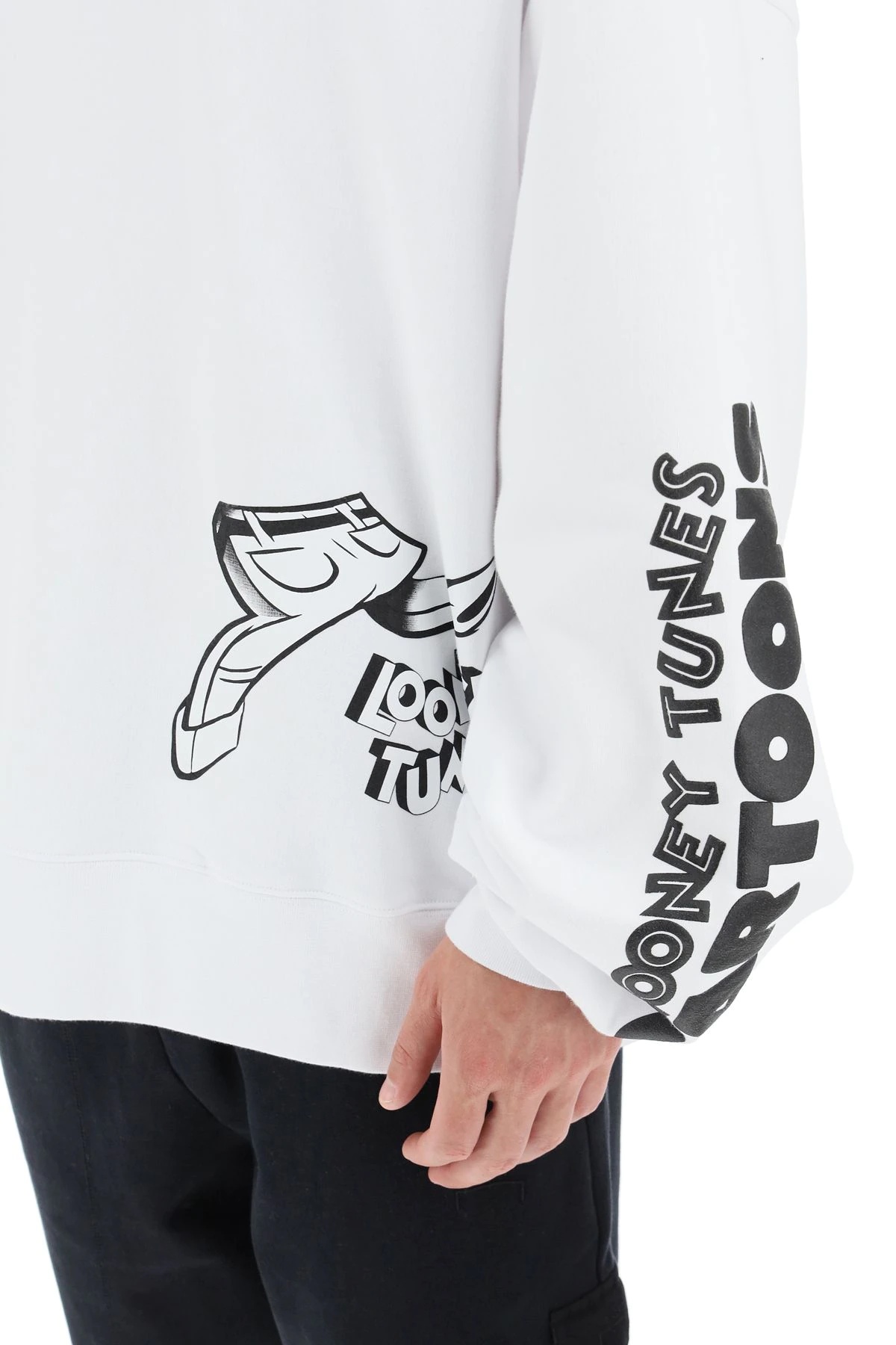 HOODED SWEATSHIRT WITH LOONEY TUNES PRINT - 5