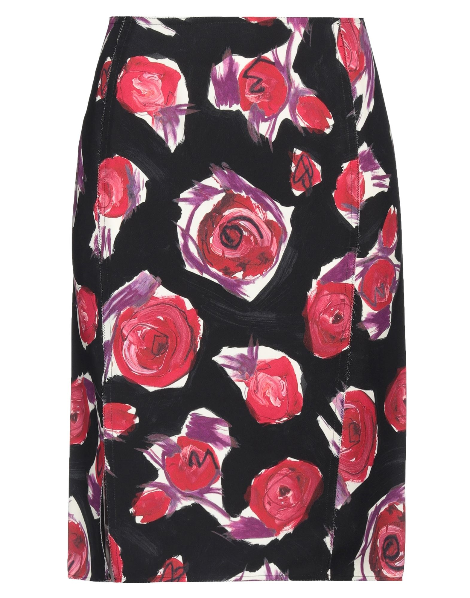 Black Women's Midi Skirt - 1