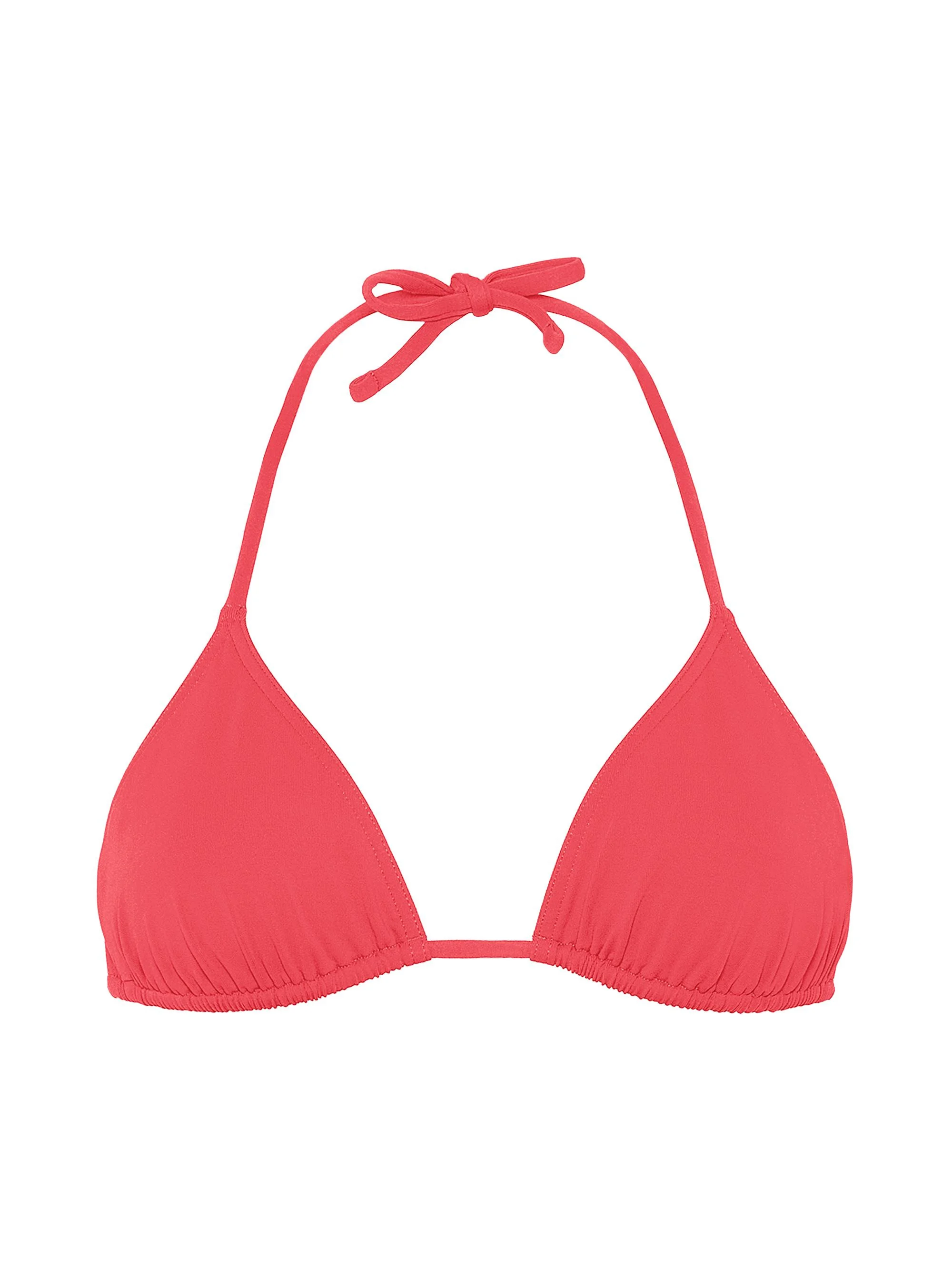 Women's Mouna Triangle Bikini Top - Corail - 1