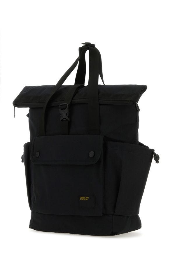Black fabric Haste Tote Bag - 2