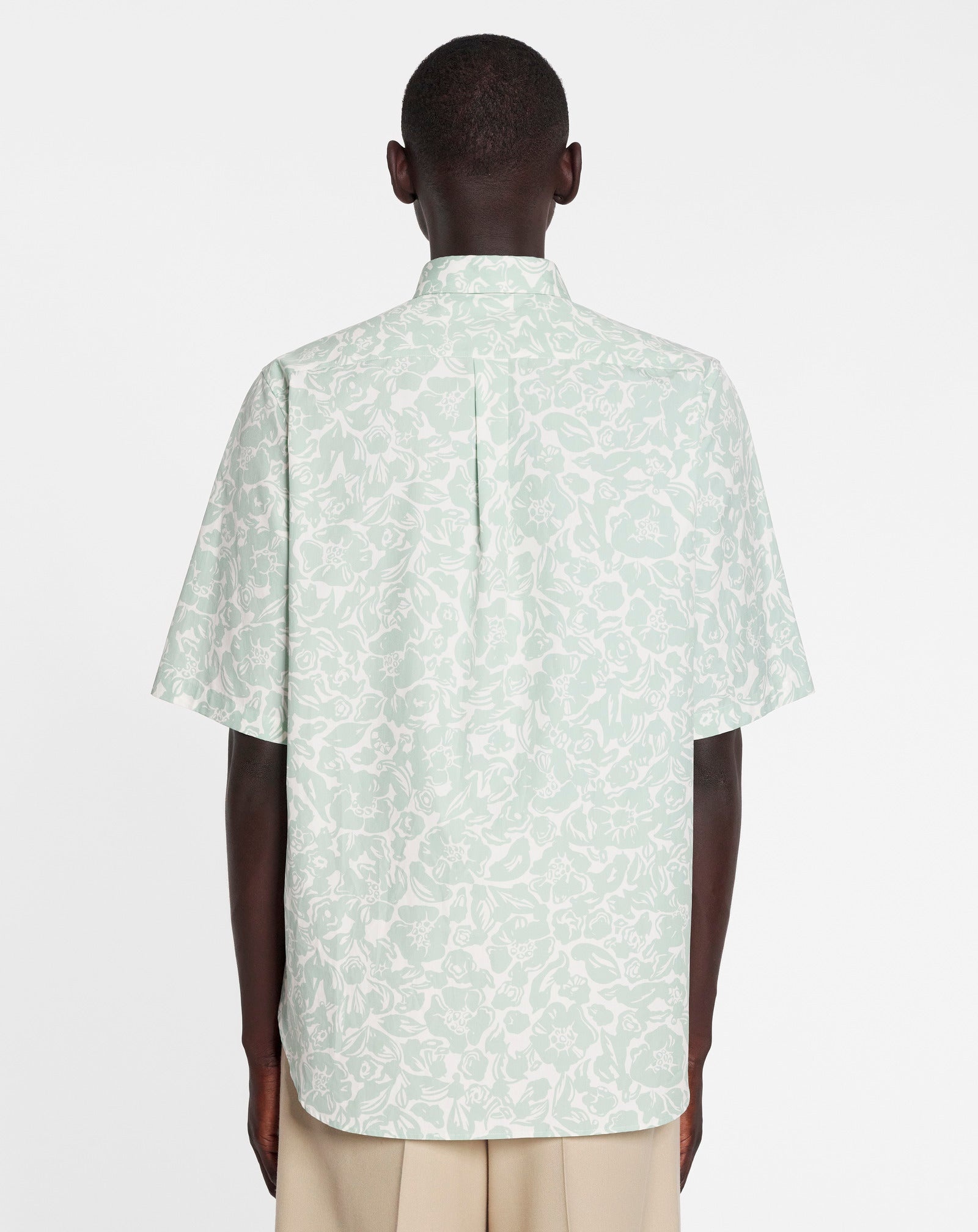 PRINTED SHORT SLEEVE SHIRT - 4