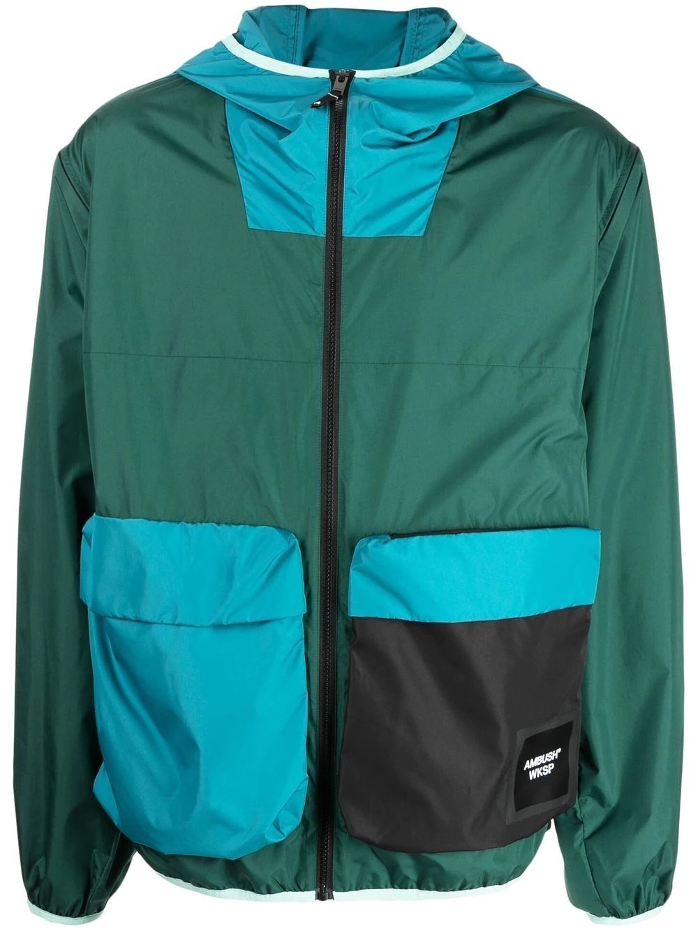 packable hooded jacket - 1