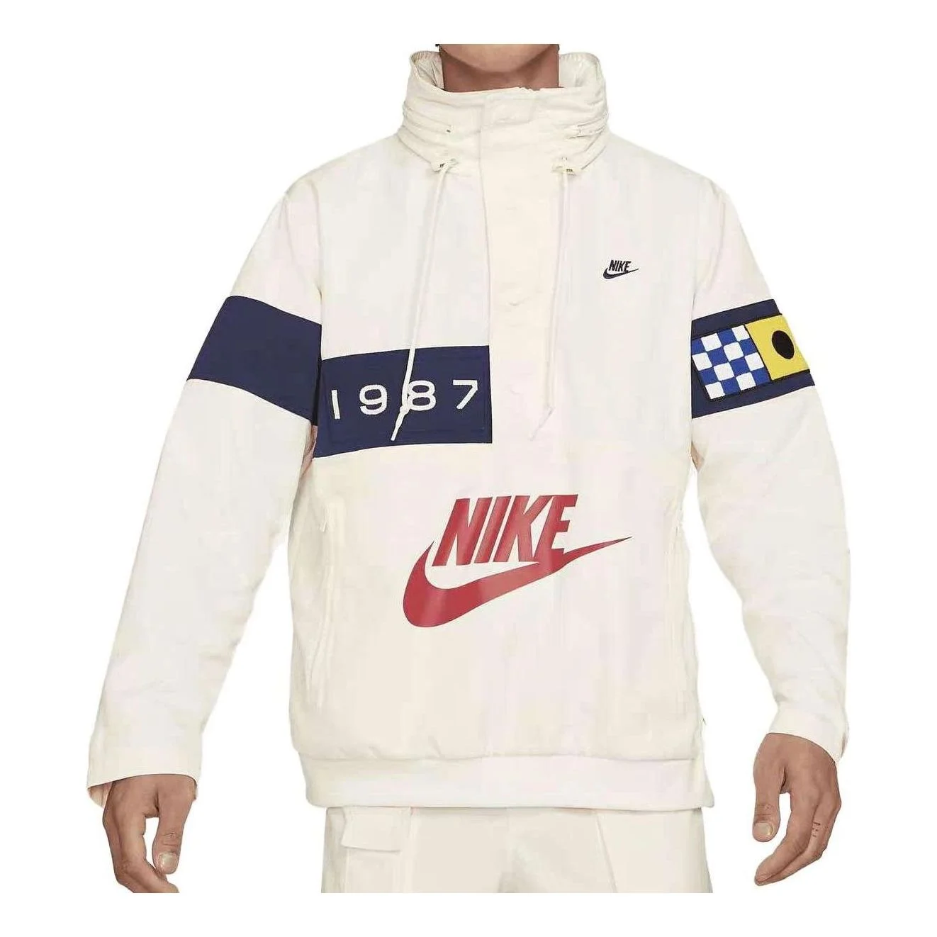 나이키 Sportswear Reissues 상승 팩 길쌈된 재킷 'White' DA0367-133 - 1