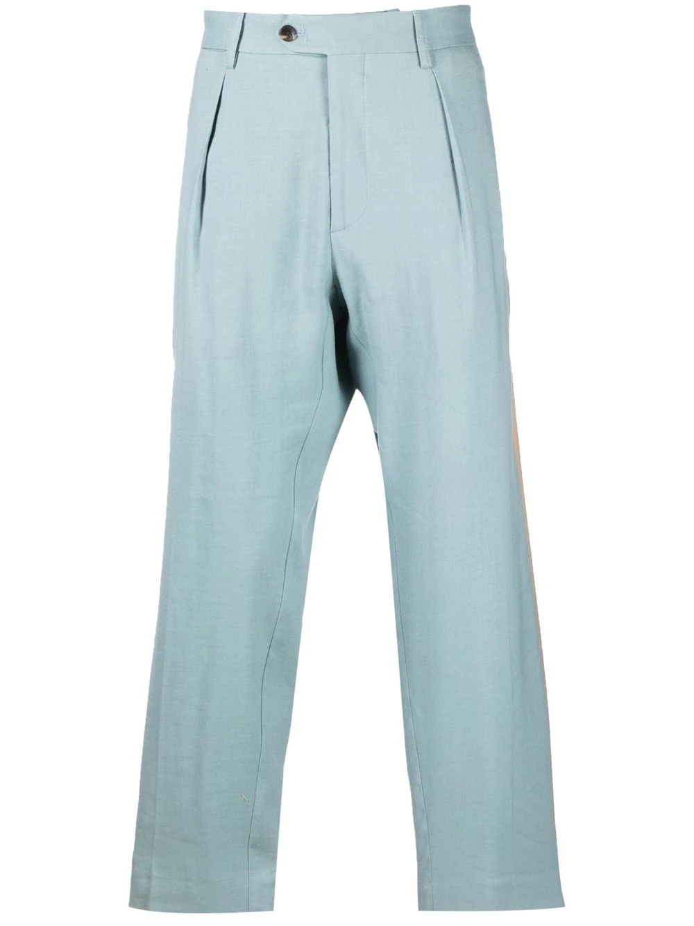 cropped chino trousers - 1