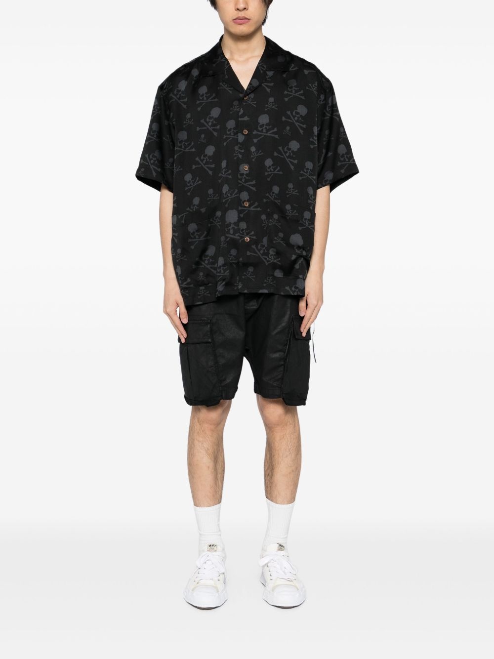 all-over graphic print shirt - 2