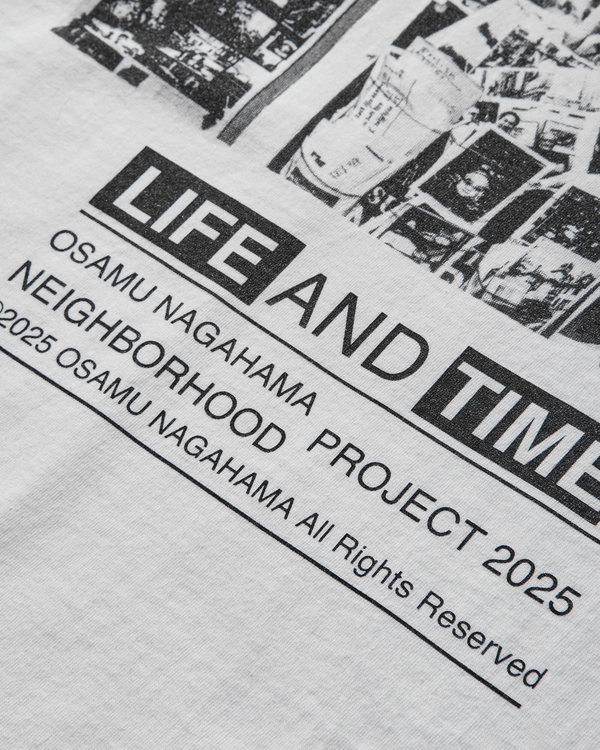 Men's Osamu Nagahama SS-4 T-Shirt White - 4