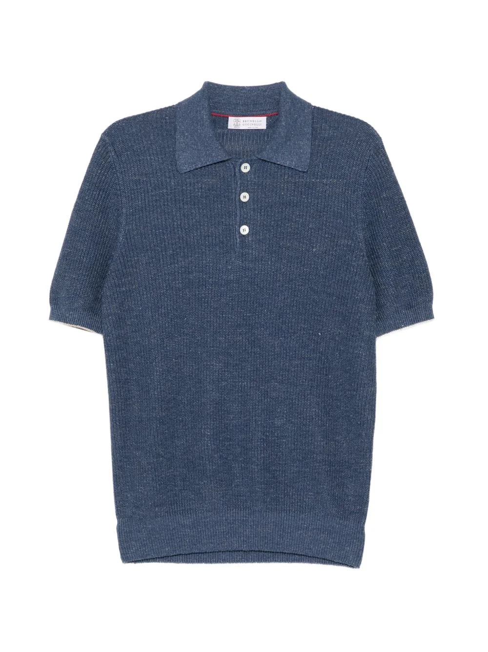 half English Rib knit polo - 1