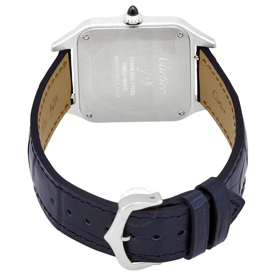 Cartier Santos-Dumont Quartz Silver Dial Men's Watch WSSA0022 - 3
