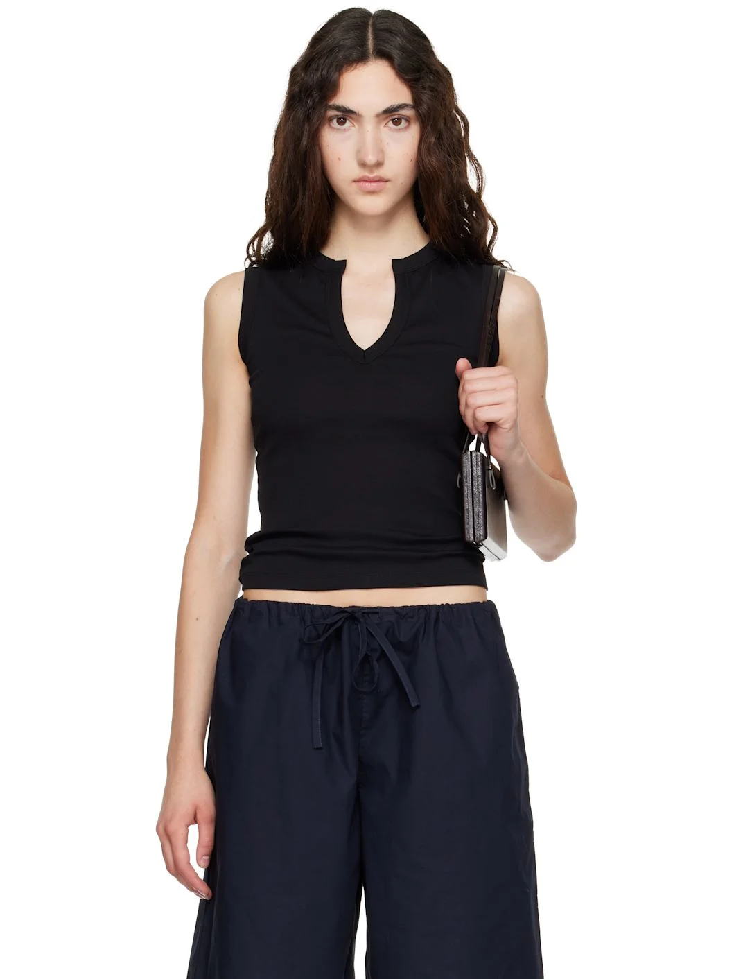 Black Iman Tank Top - 1