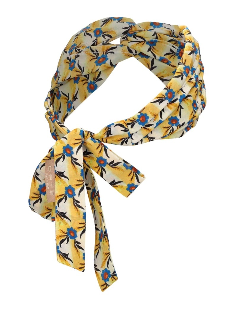 Printed silk bandana - 4