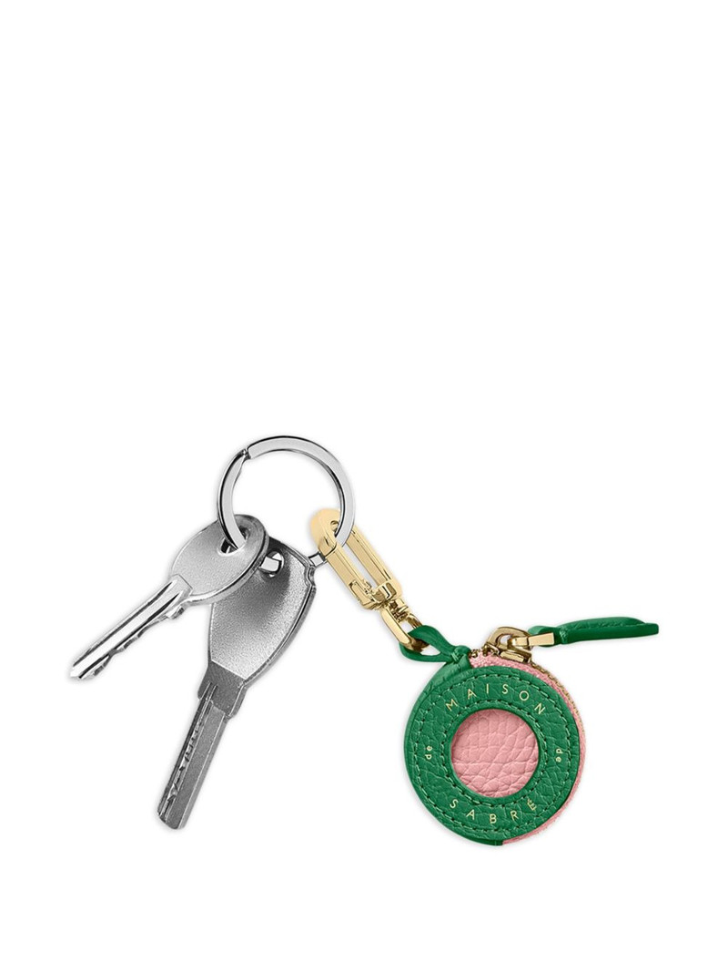 zipped leather airtag charm 5