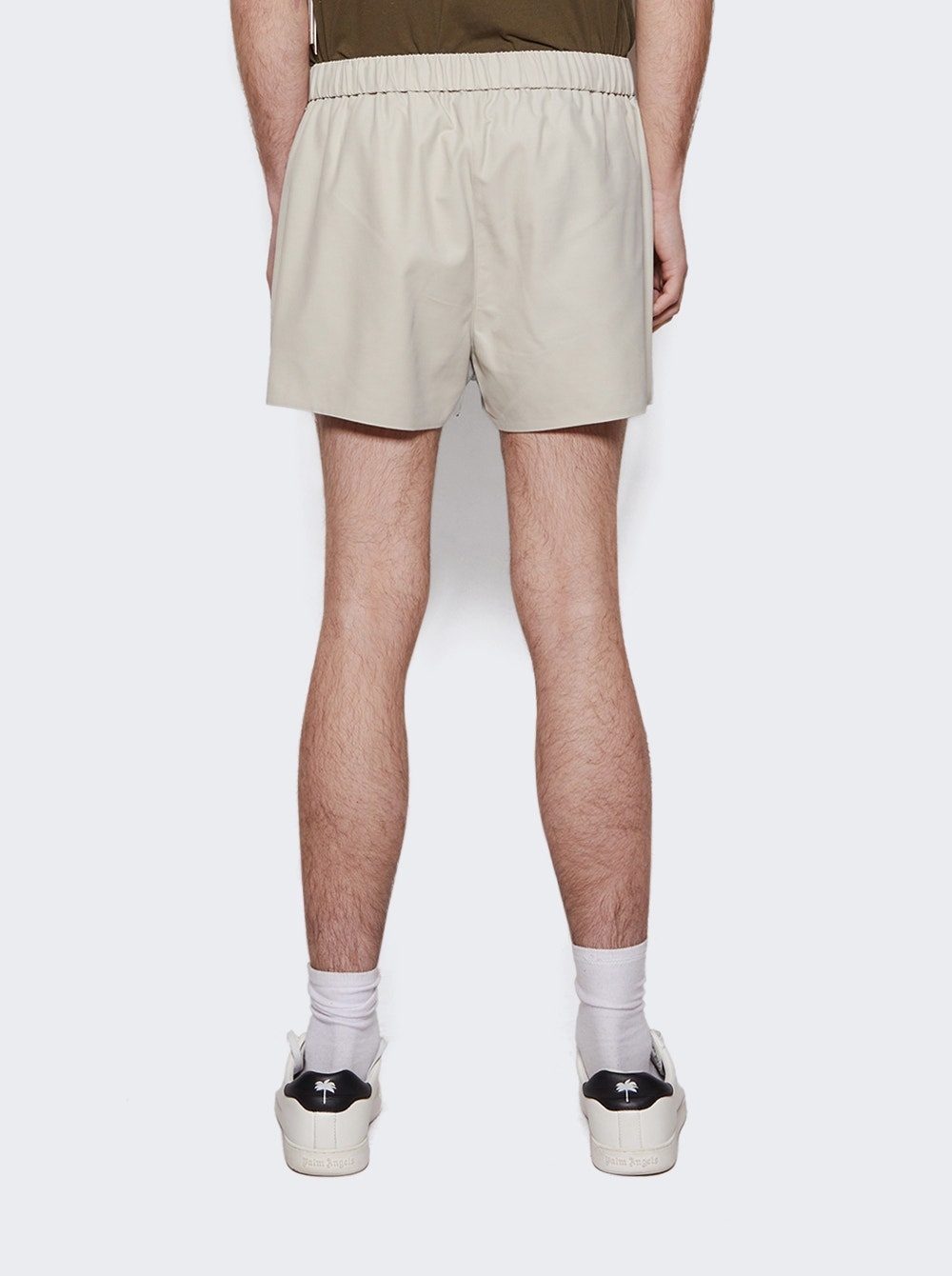 Eternal Wool Nylon Shorts Cement - 5