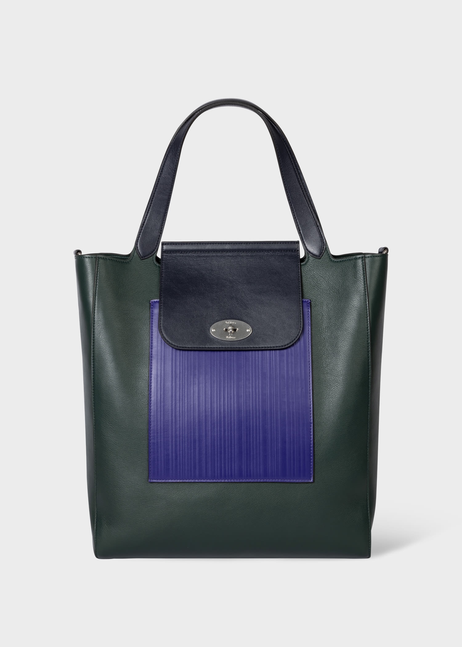 Mulberry x Paul Smith - Mulberry Green Antony Tote Bag - 1