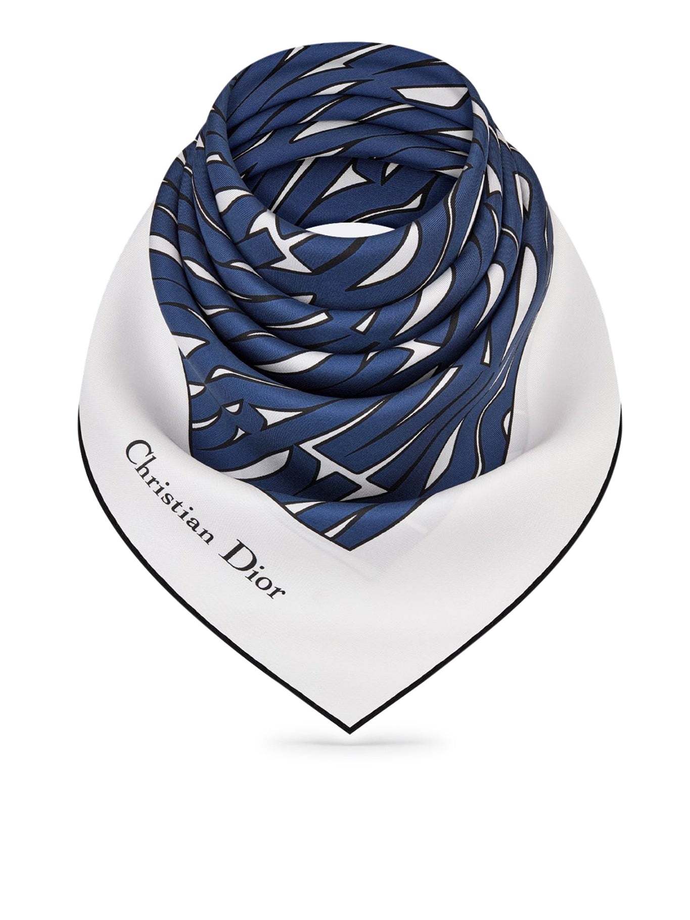 Dior MISS DIOR ALLOVER 90 SQUARE SCARF | suitnegozi | REVERSIBLE