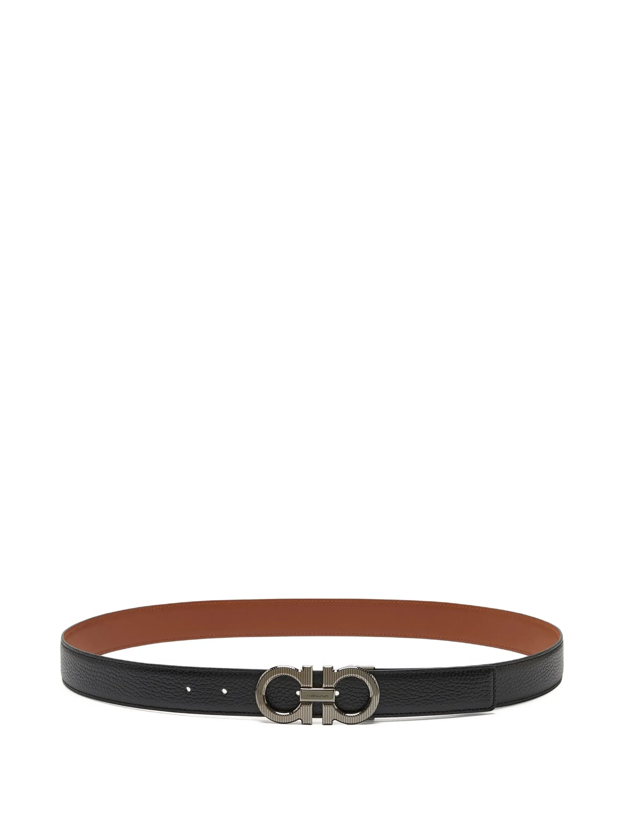 Ferragamo Reversible Leather Belt - 1