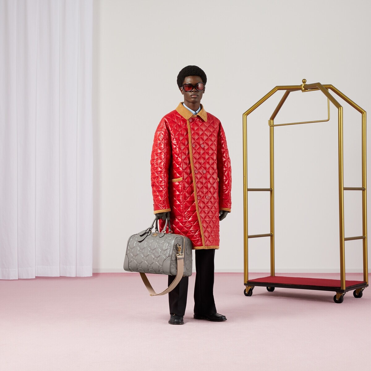 GG matelassé duffle bag - 3