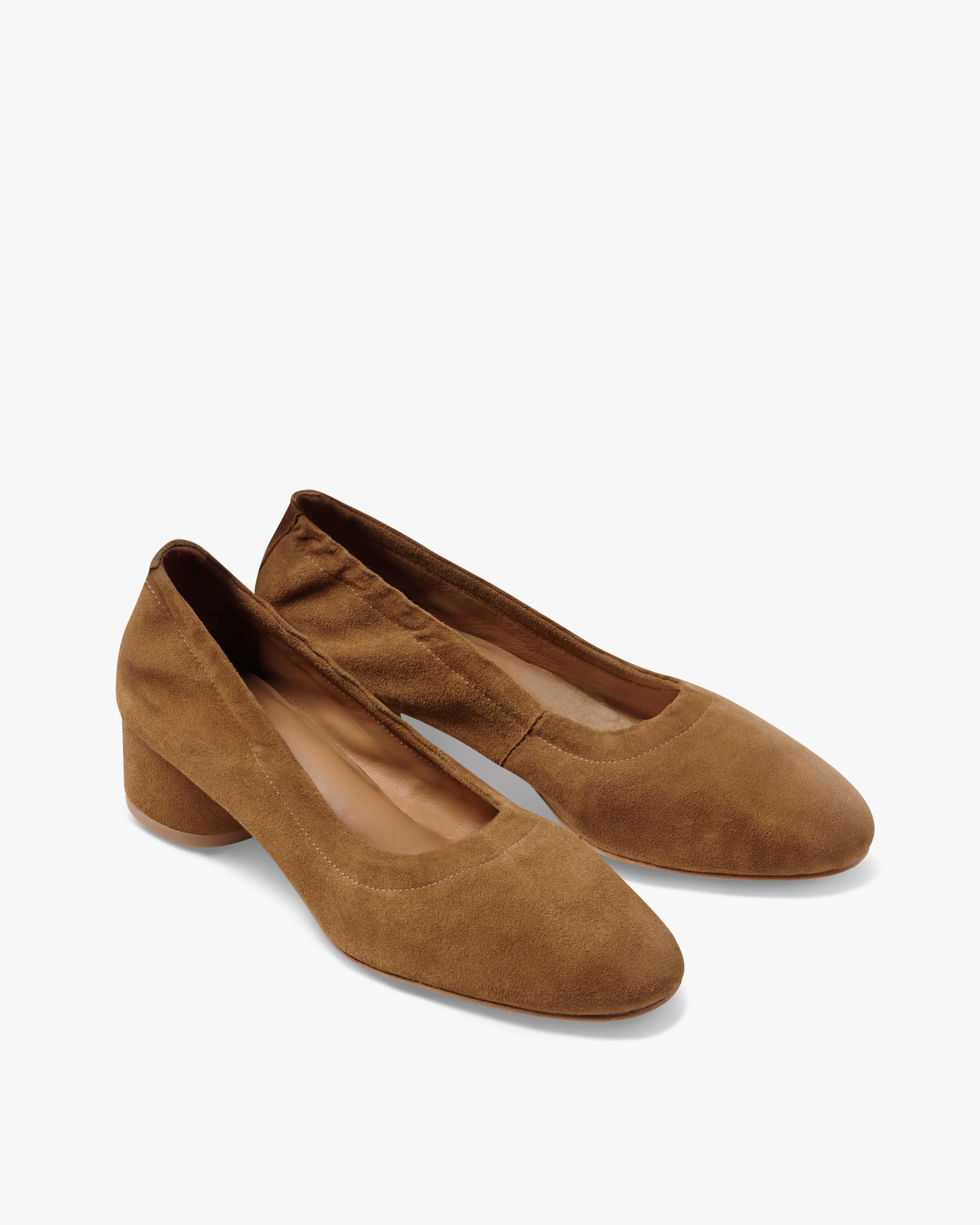 Lina Suede Ballet Heel - 1