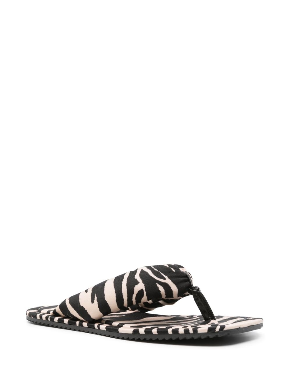 zebra-print square slides - 2