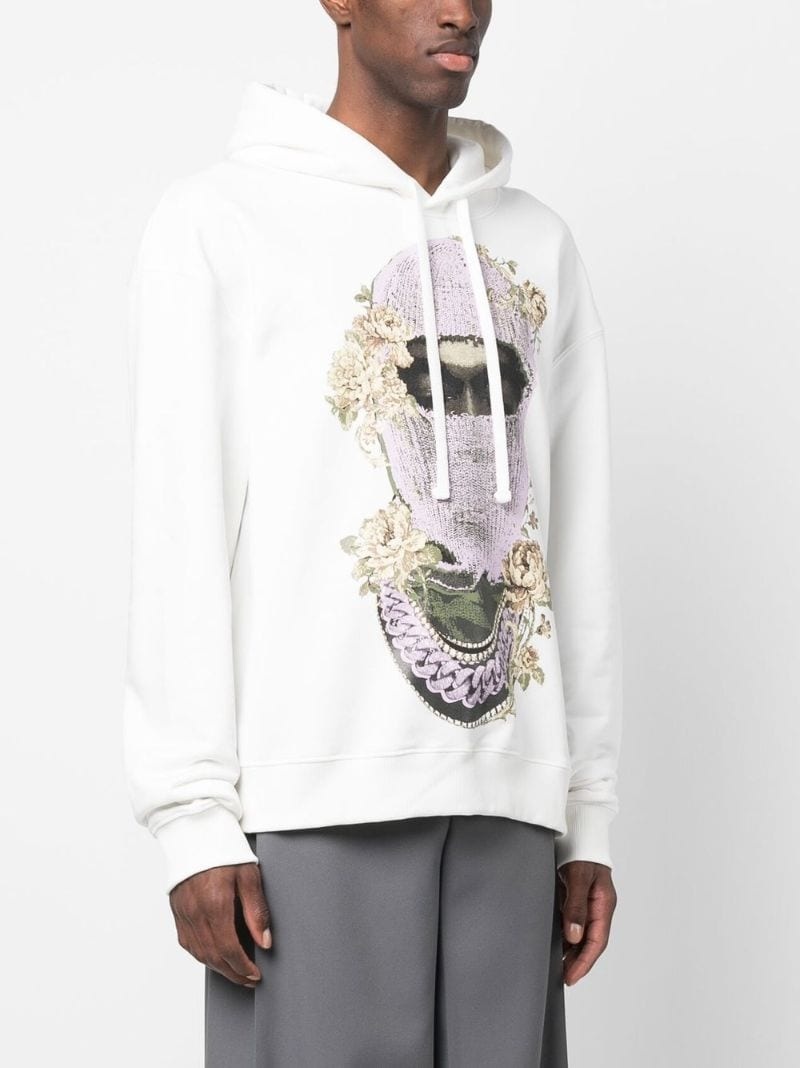 graphic-print long-sleeve hoodie - 3
