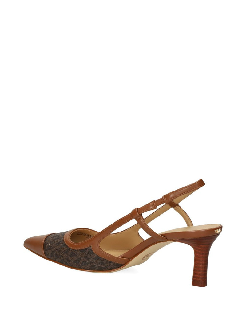 Alora monogram pointed pumps 3
