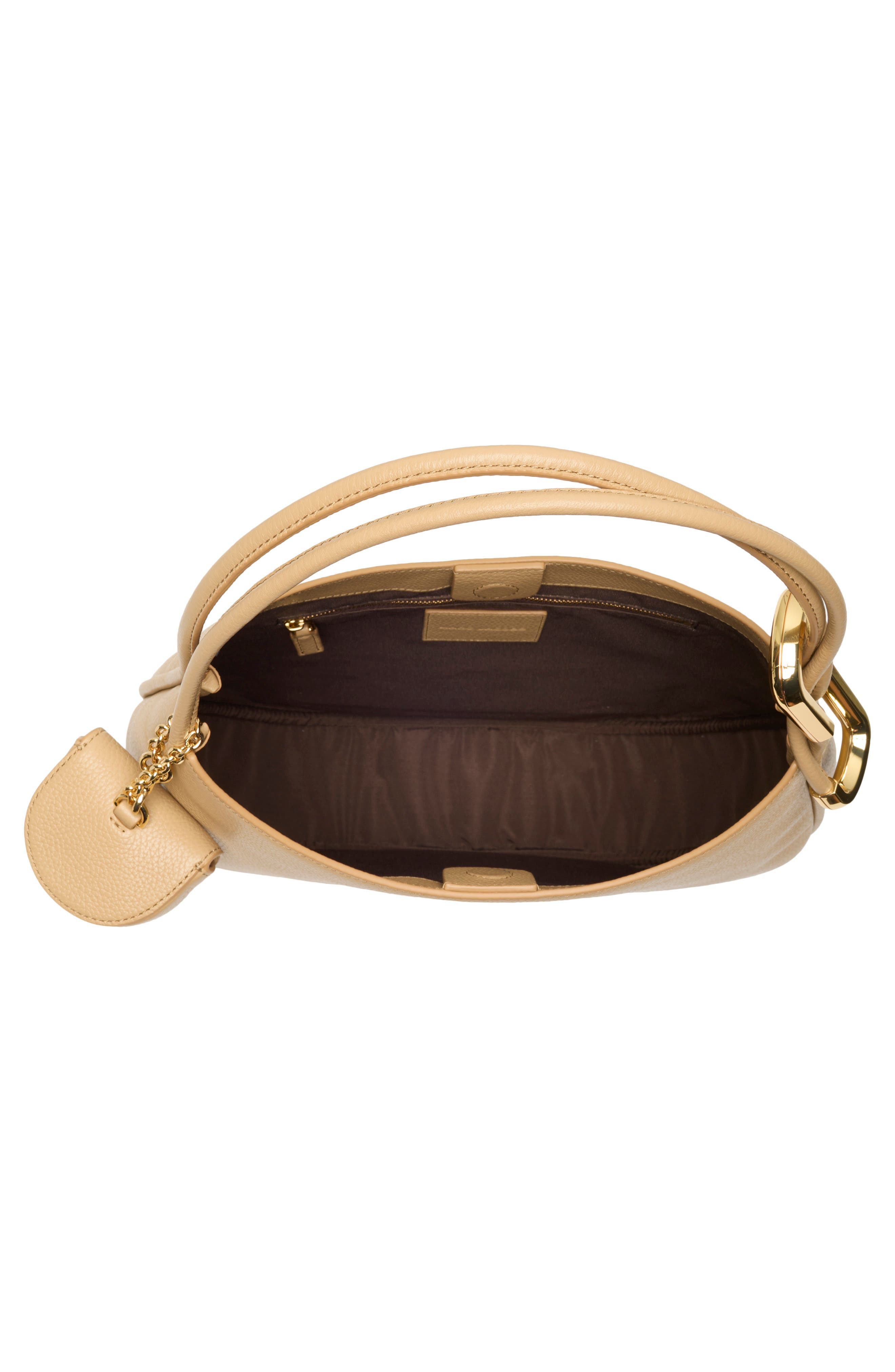 Marc Jacobs Large The Crescent Leather Shoulder Bag in Camel at Nordstrom - 4