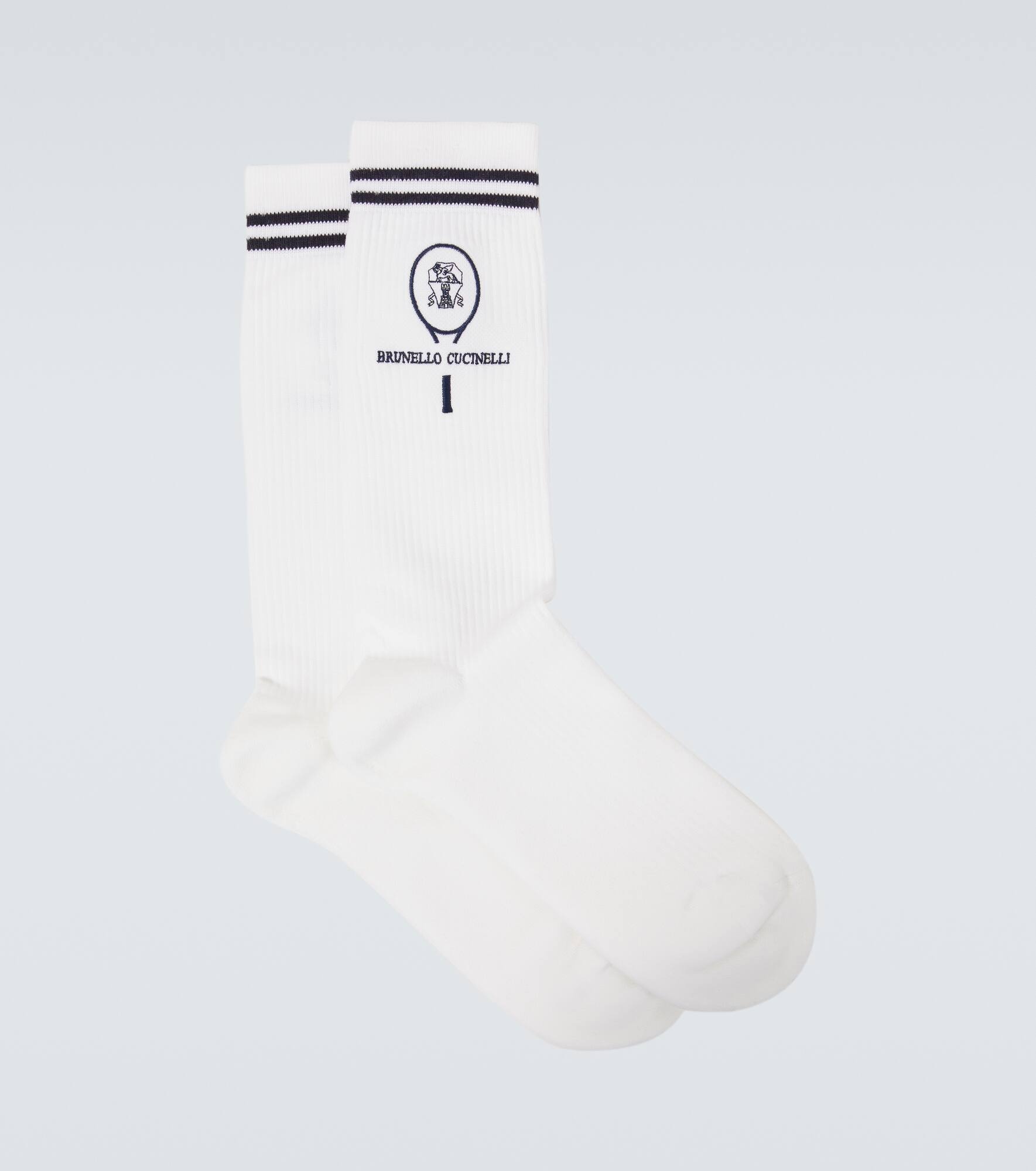Cotton-blend socks - 1