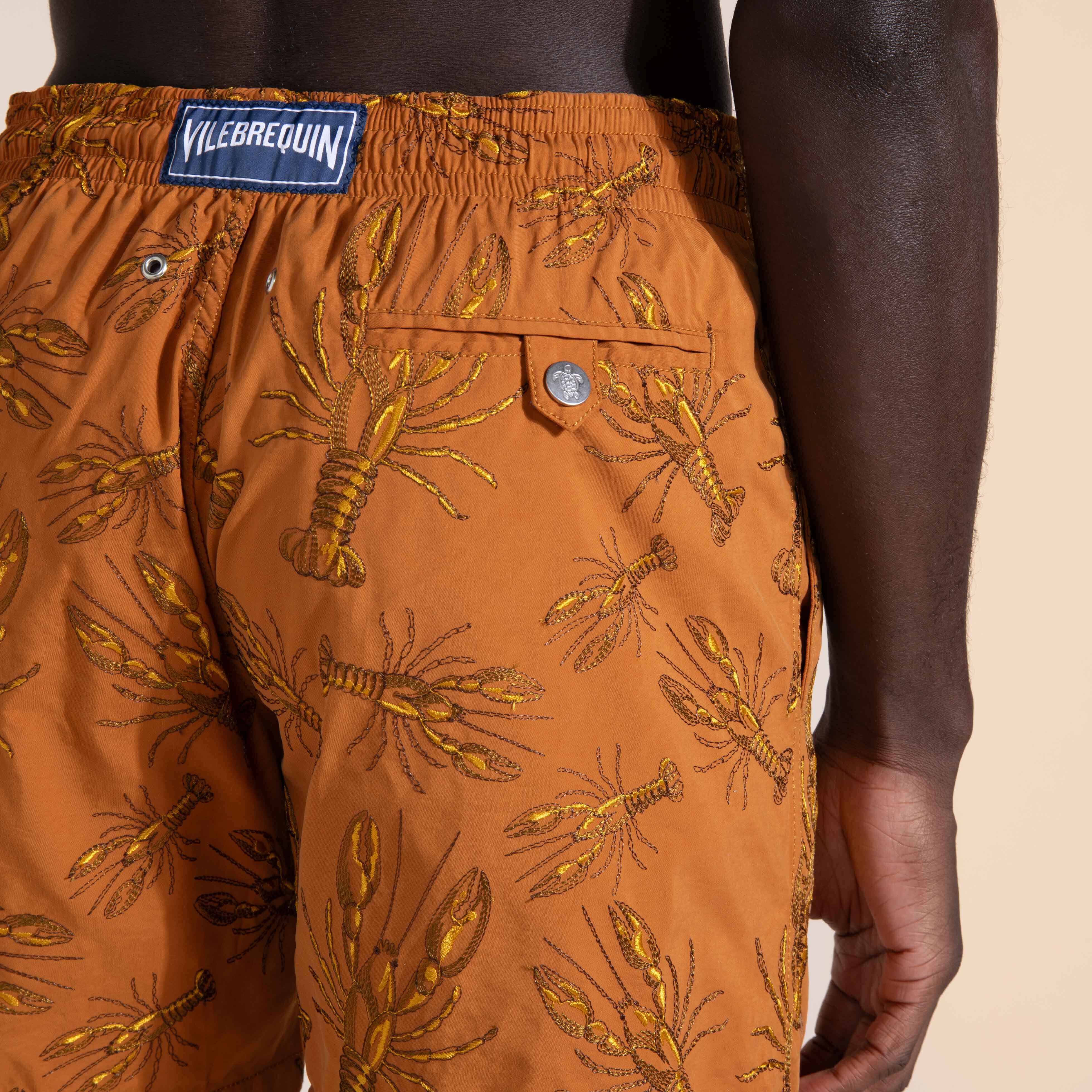 Men Swim Shorts Embroidered Lobsters - Limited Edition - 6