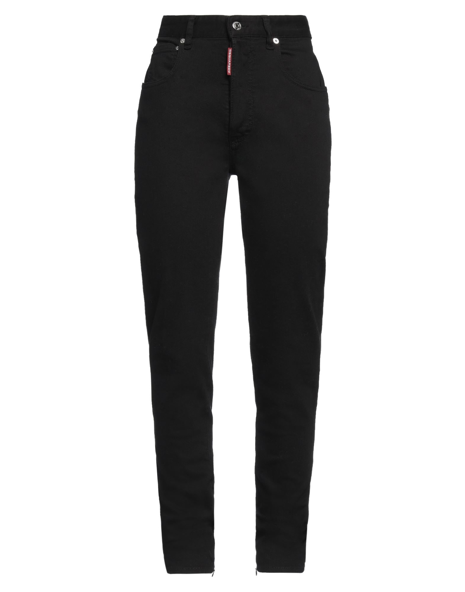 Black Women's Denim Pants - 1