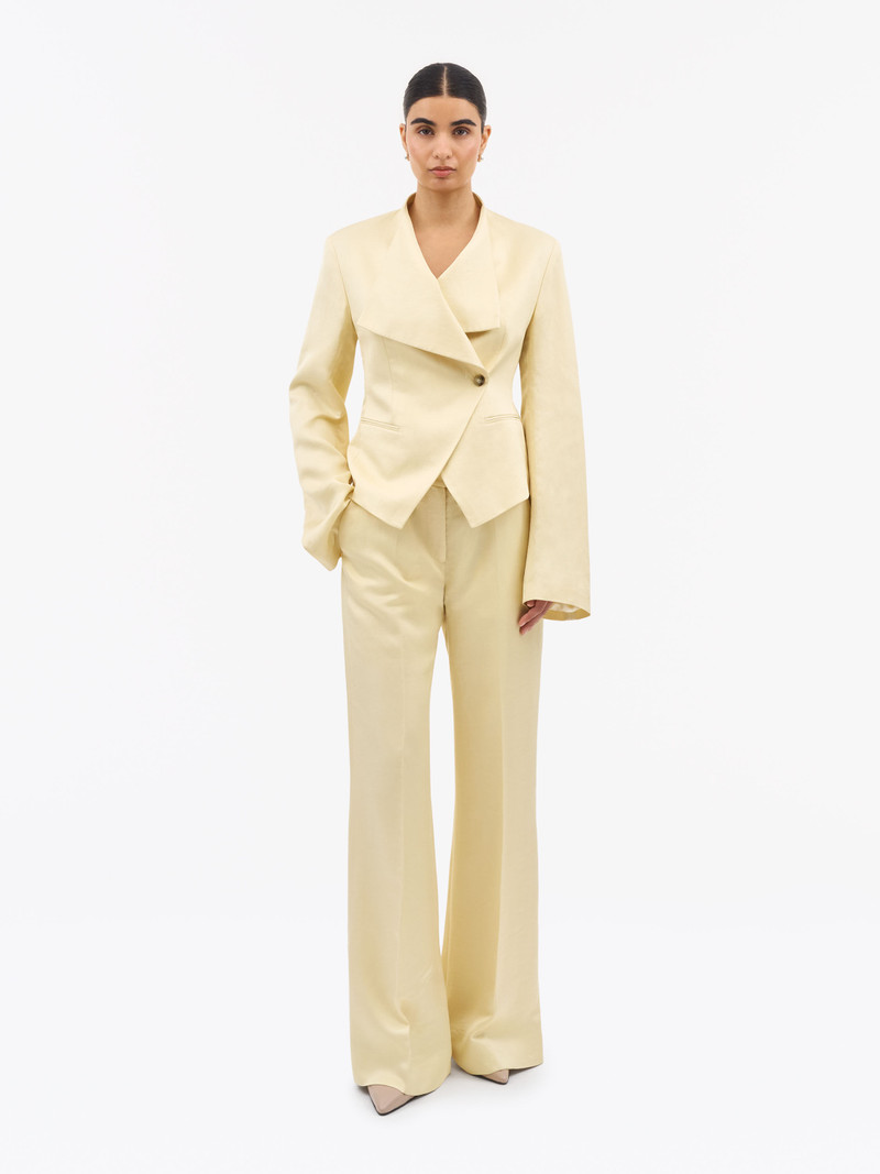 Audris Tuxedo Linen Jacket 4