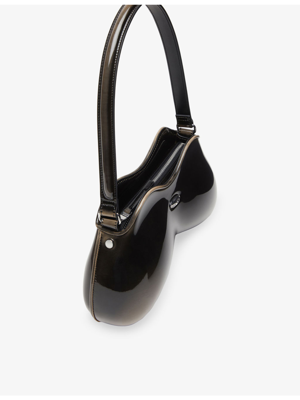Double-D Faux-Leather Shoulder Bag - 2