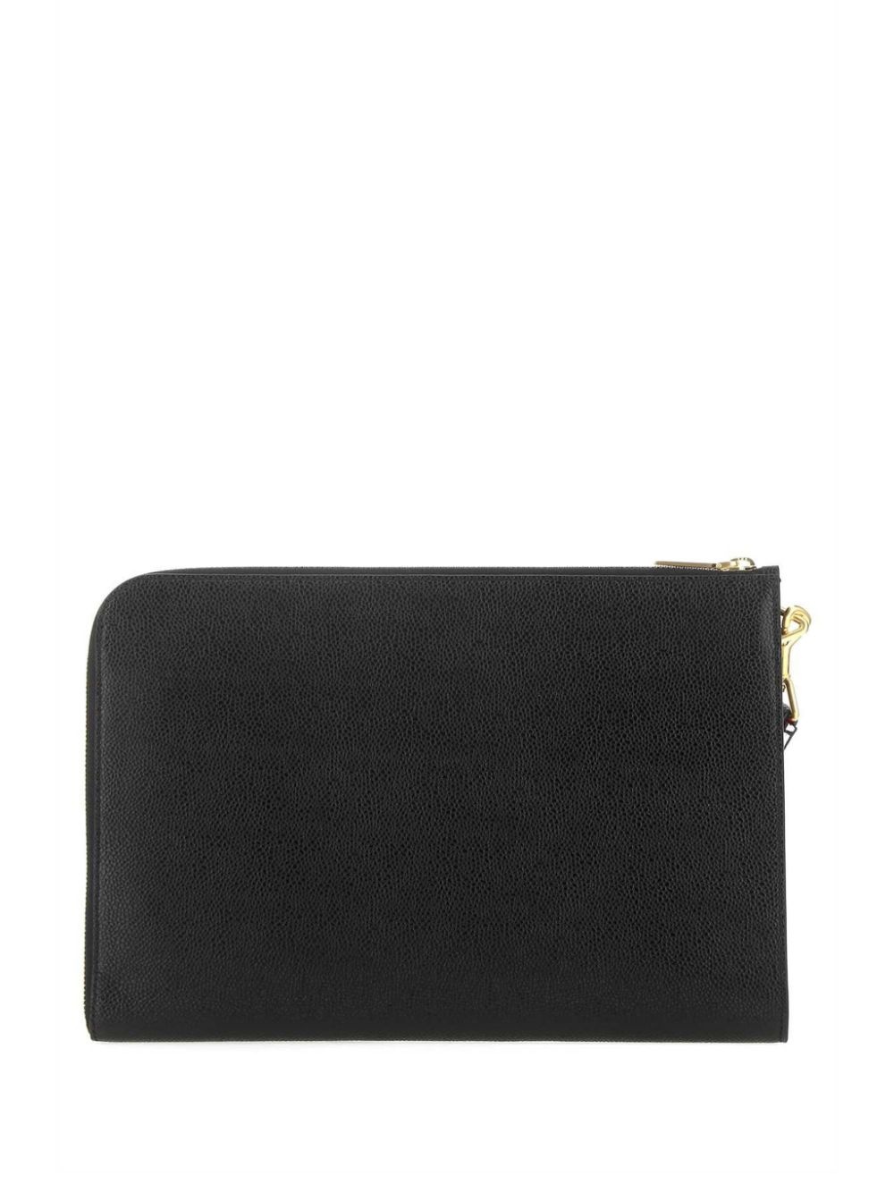 medium RWB-strap gusset clutch - 2